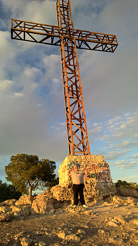 Landemerke i området :) 465 meter og siste topp i dag