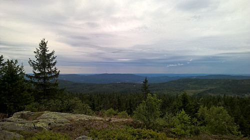 utsikt fra Vindfjell