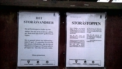 Info på toppen :)