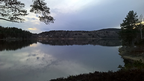 Begynner og mørkne :)
