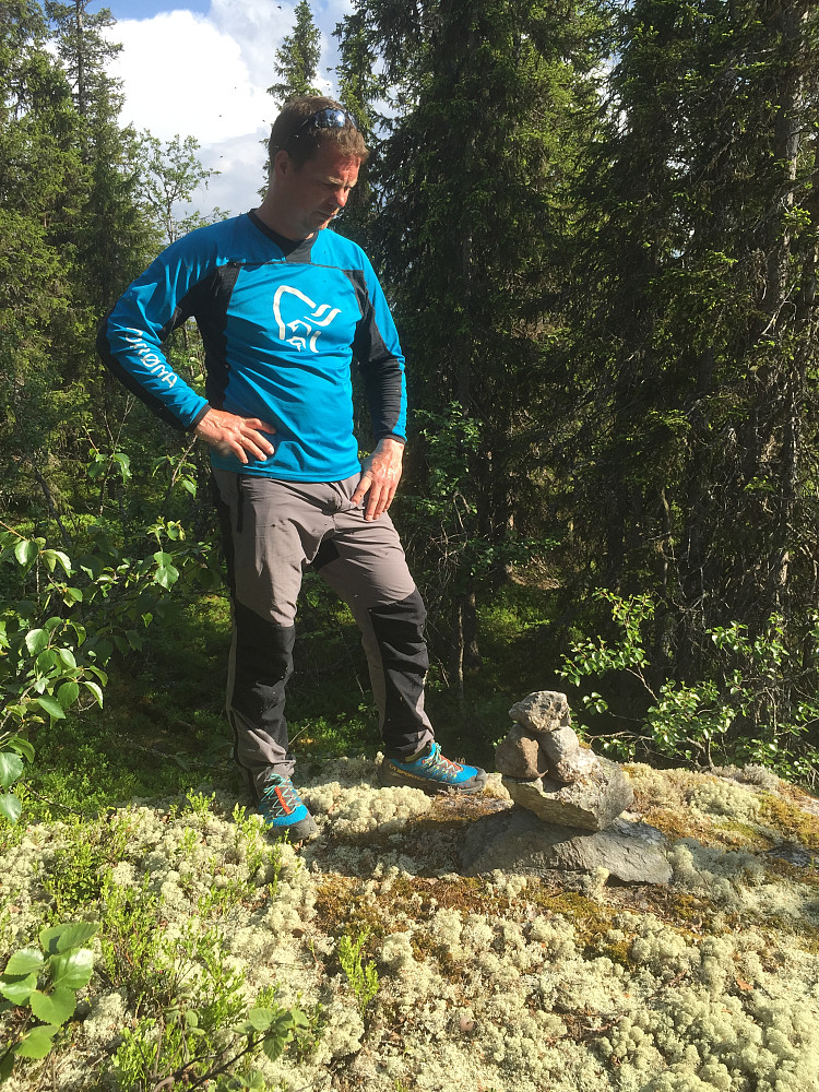 Høyeste punkt  på Heggeberget