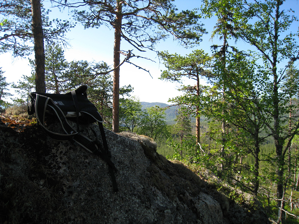 Fønhusknatten med Tjeldeknatten bak. 
