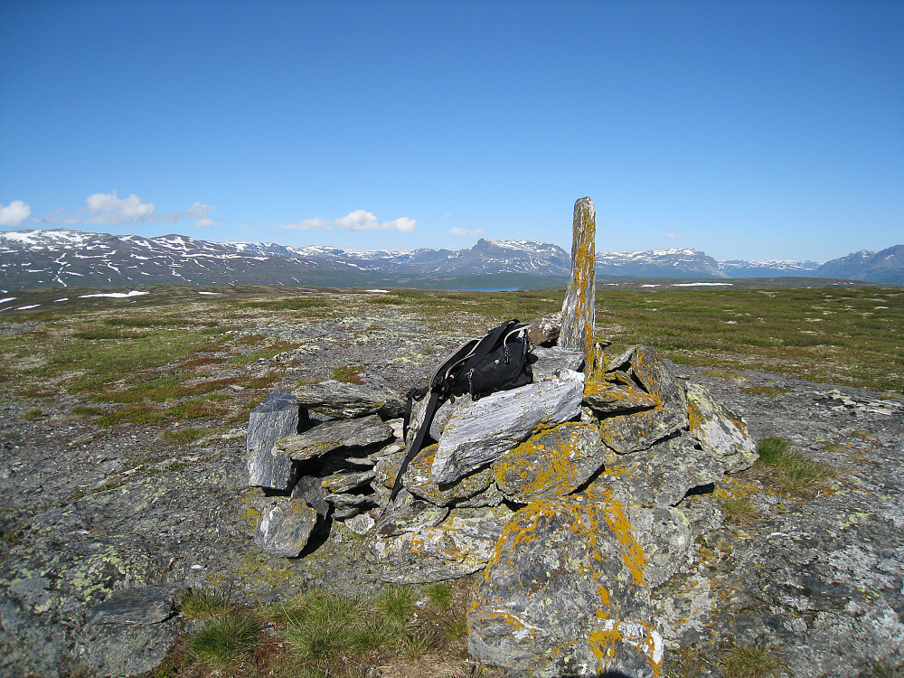 Fra Nord for Rennefjellet mot Grindadn