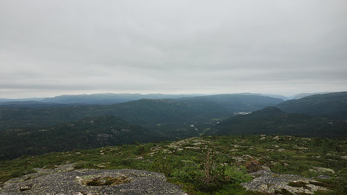 Utsikt sørover Årdalen.