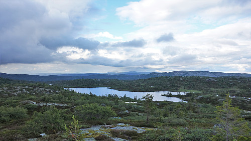 Utsikt østover fra Grådåsheii.