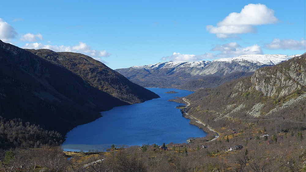 Utsikt fra Kodden mot Bjørnevatn.