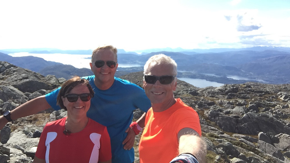 En fornøyd gjeng !