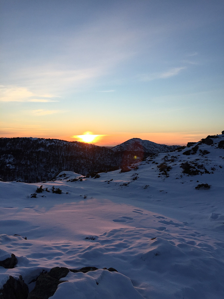 For en solnedgang