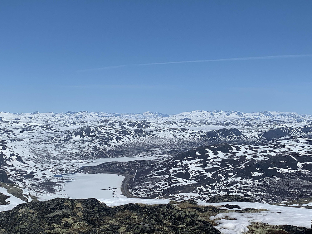 Utsiktsbilde fra toppen