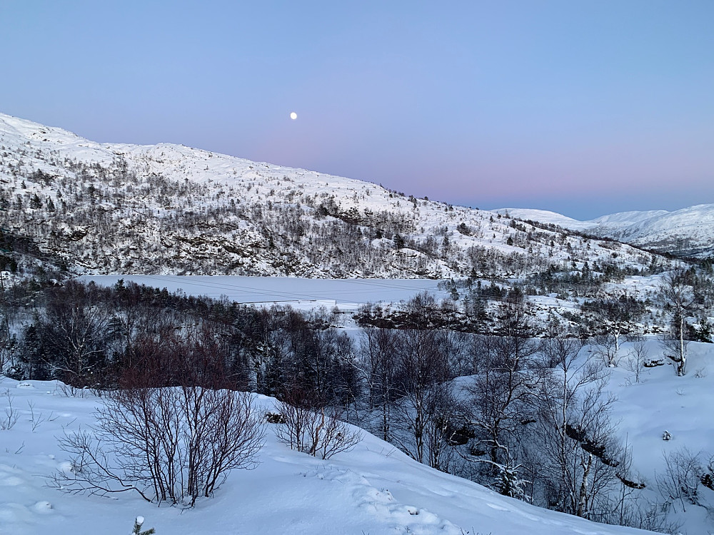 Utsikt fra Austefjellet
