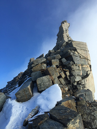 Toppen av Gran Paradiso