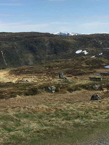 Gullfjellstoppen i det fjerne