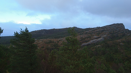 Utsikt mot Trollvassnibba 