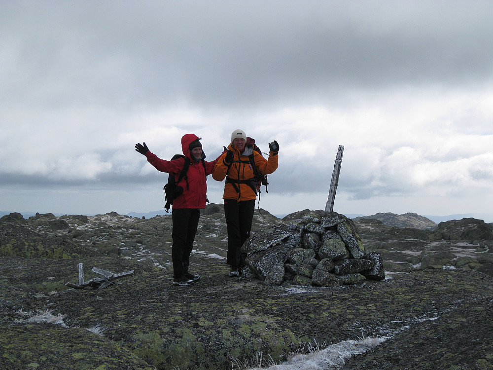 Anneli og Inger Lise på Kvannefjellet