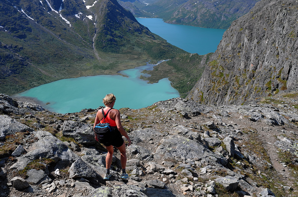 Gjende og Øvre Leirungen