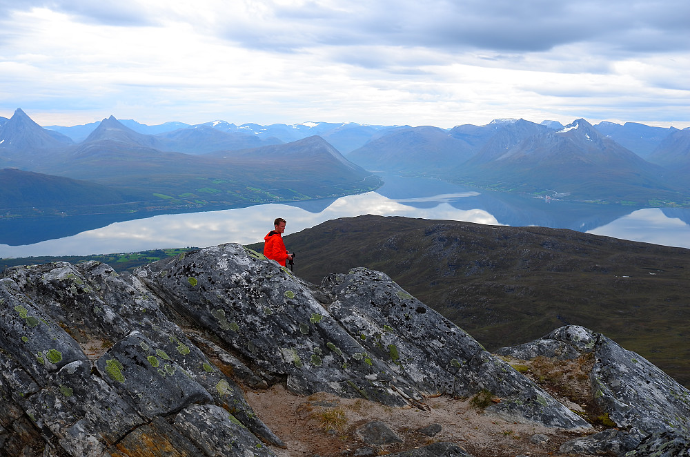 Høyt over Balsfjorden