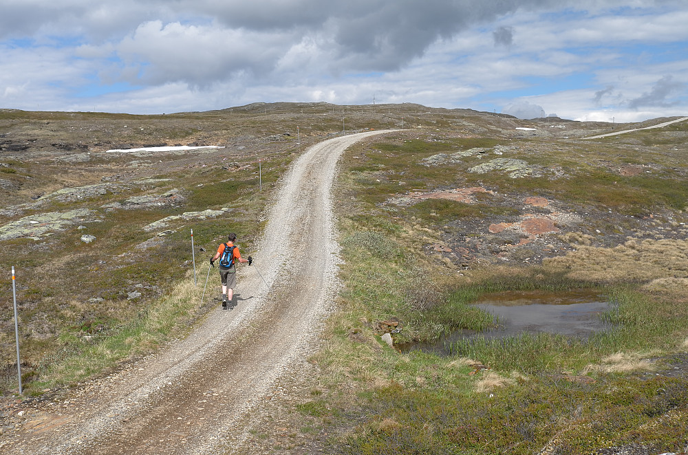 Populær tur både fra sør og nord