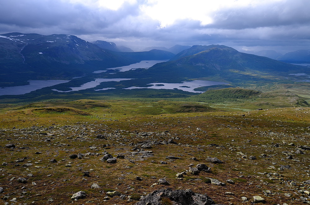 Mosvatnet og Helin