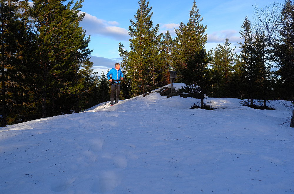 Solgløtt på Tuftfjellet