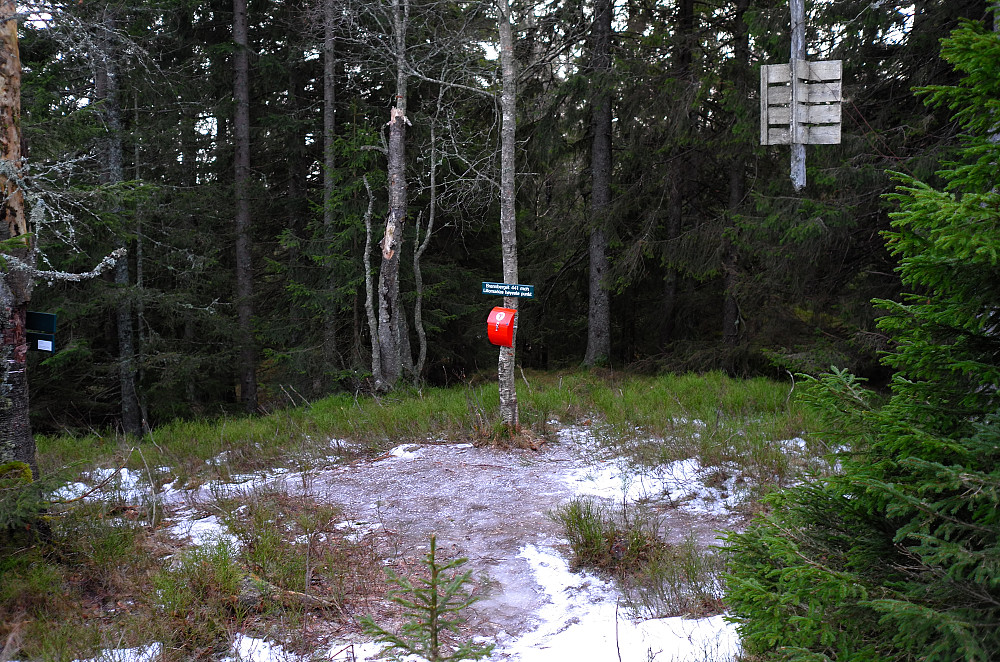 Trimpost på Brennberget
