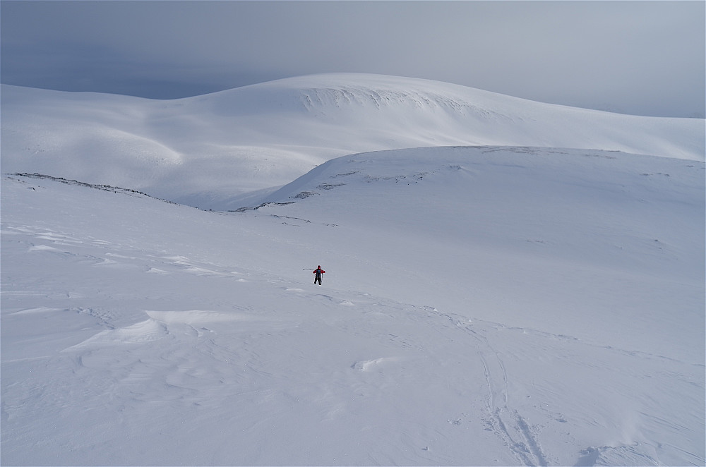 Ned fra Søndre Storlifjellet