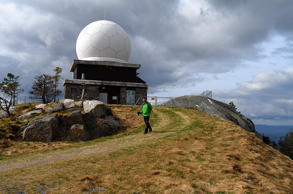 Trill-rund fly-radar