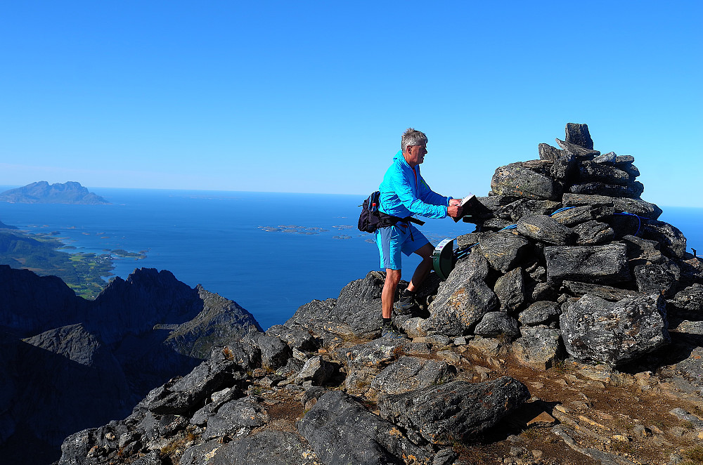 Eidetinden en av 85 fjell over 1000m pf