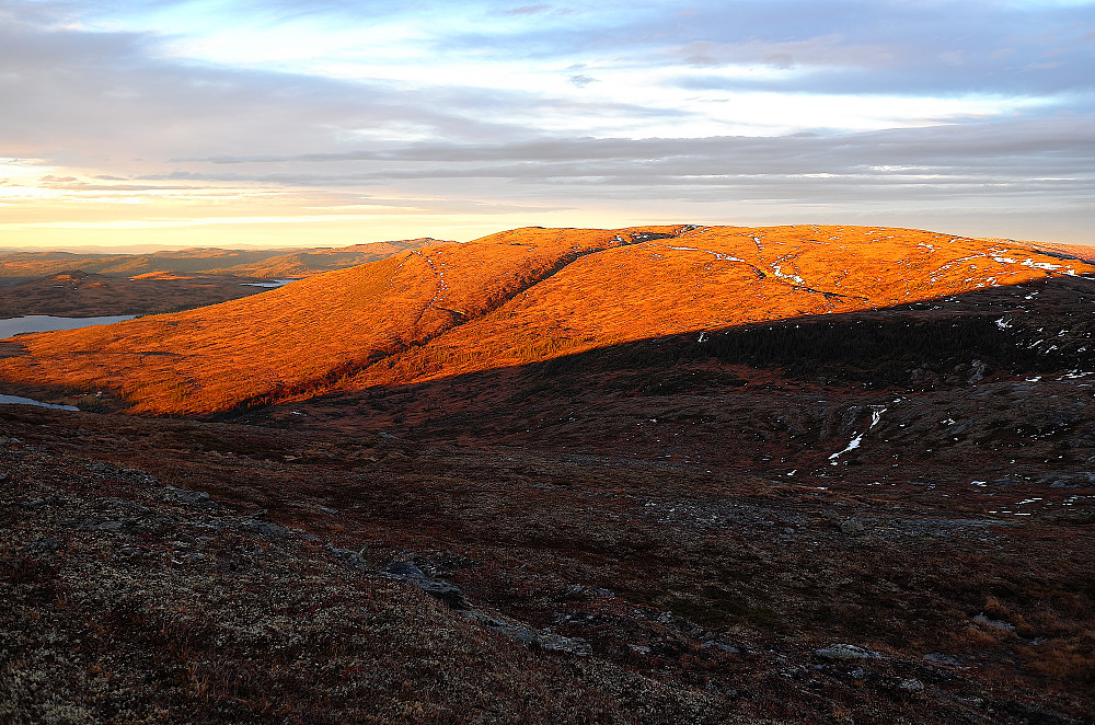Samsjøvola sett fra Burufjellet