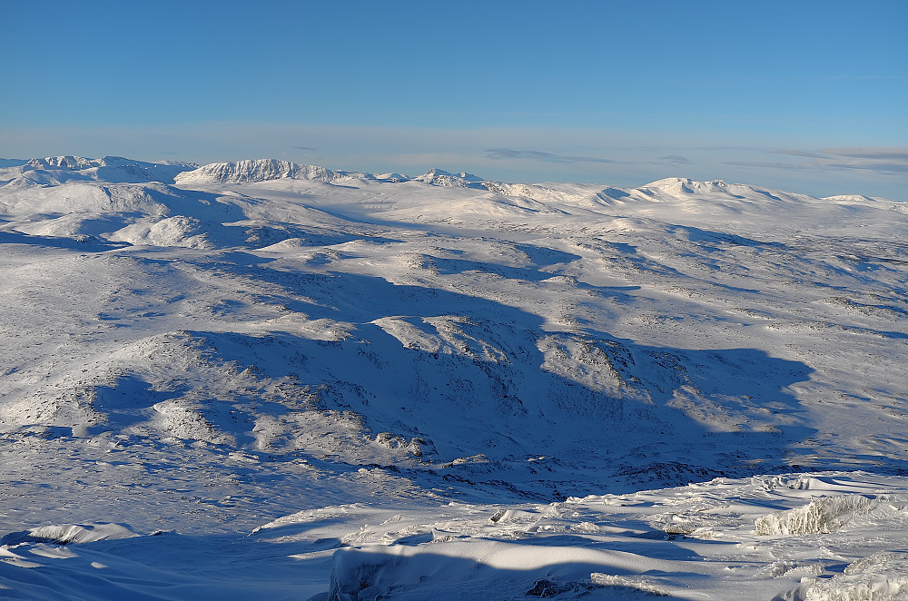 Trollheimen sett fra Brattskarven