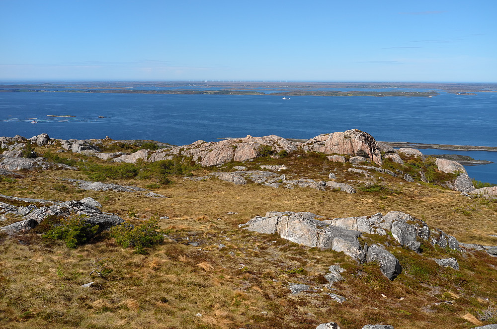 Flott utsikt mot Smøla