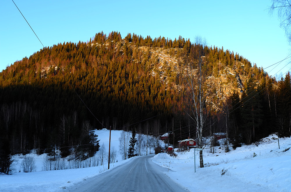 Gammel bygdeborg på Vardkampen 