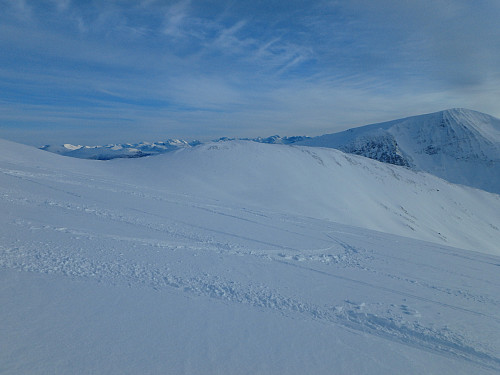God sikt for en gangs skyld på Kvannfjellet.