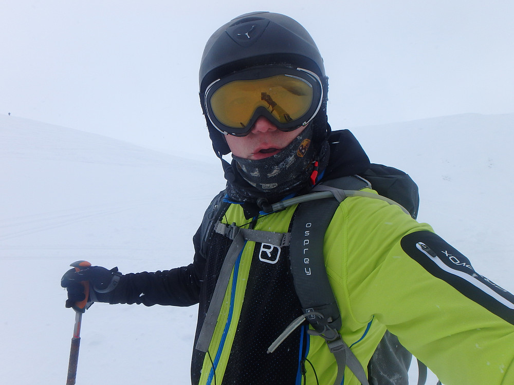 Fint å kjøre på ski i dag.