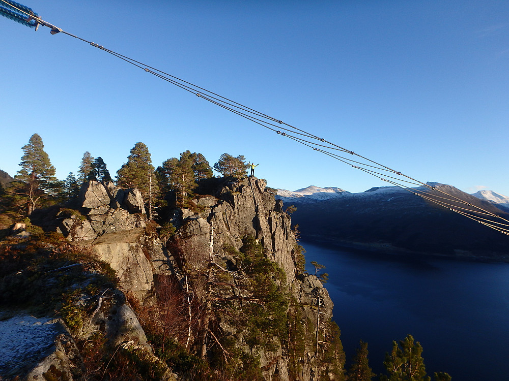 Toppunktet på Brenslefjellet