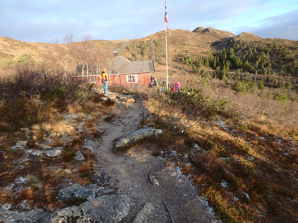 Folksomt på Skihytta.
