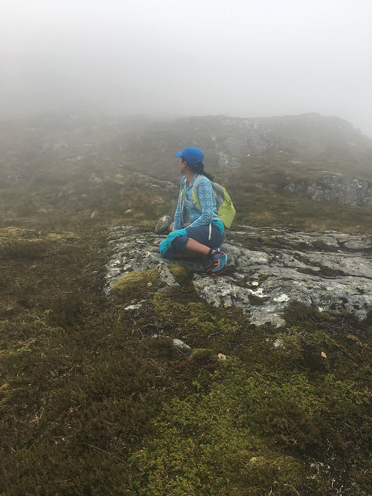 Sitter og venter litt men tåka skal forsvinne.