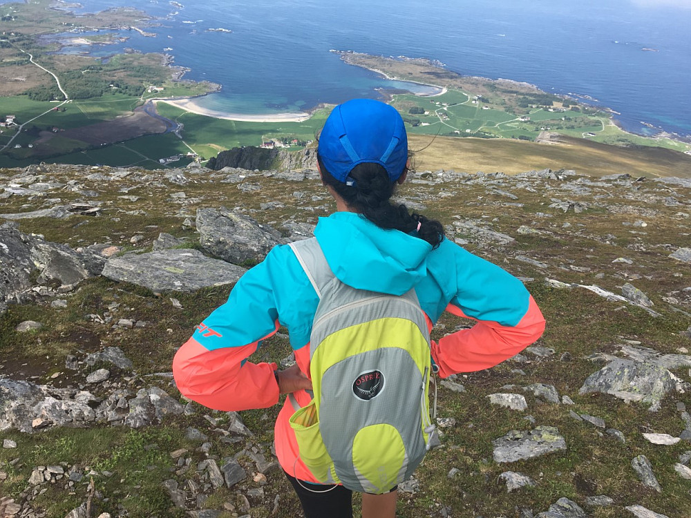 Fin utsikt fra Sjurvarden i dag.
