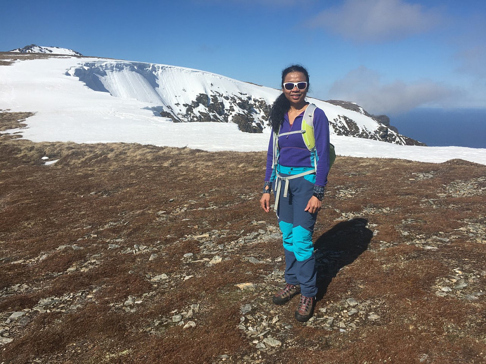 Skikkelig skavell under Sjurvarden området.