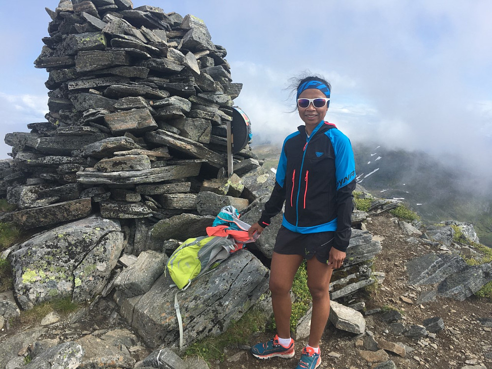 Oui sin 2. tur på Kvannfjellet..