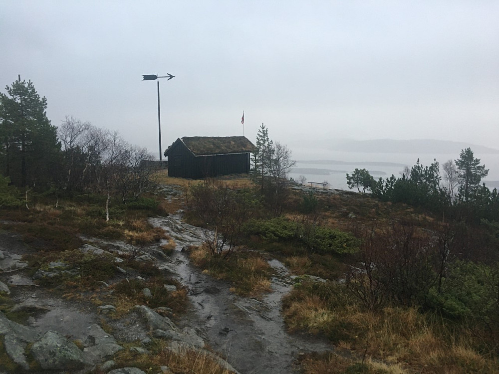Mye regn i dag.