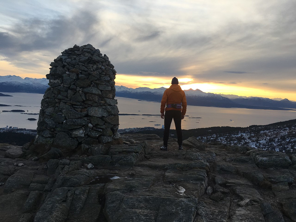 Flott vær i dag.