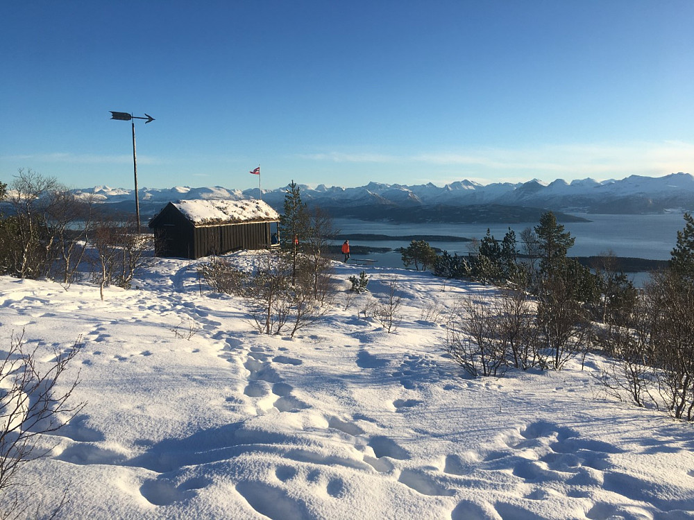 Flott klarvær i dag.
