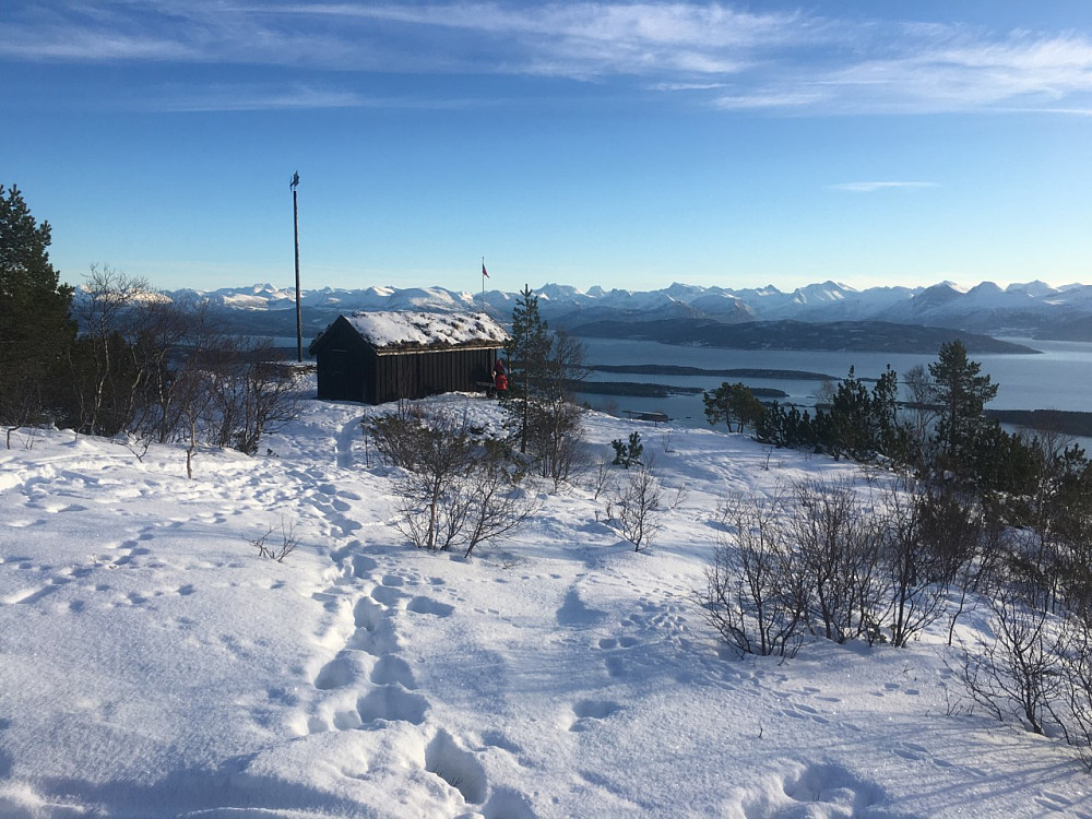 Flott vær i dag også.