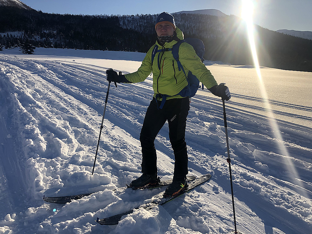 HP tok et bilde av meg når vi traff hverandre på jordet.