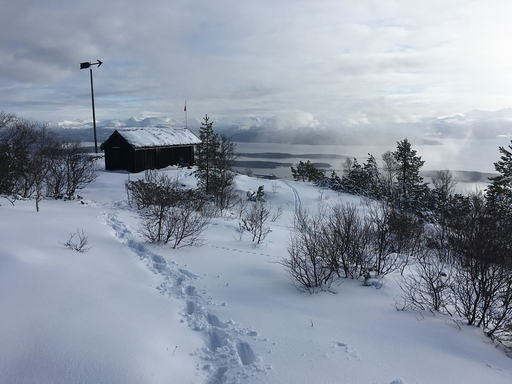 Kommet mer snø sist natt.