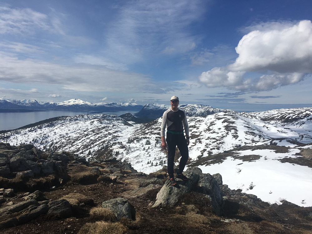 Mye snø i Moldemarka fortsatt.