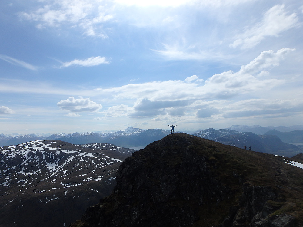 Liten mann stort fjell...