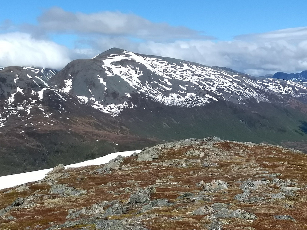 Skiføret minker på Urdfjellet.
