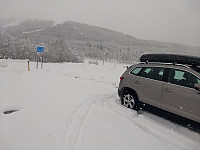 Klare til start. Moral: Bytt aldri til sommerdekk før etter 17. mai!