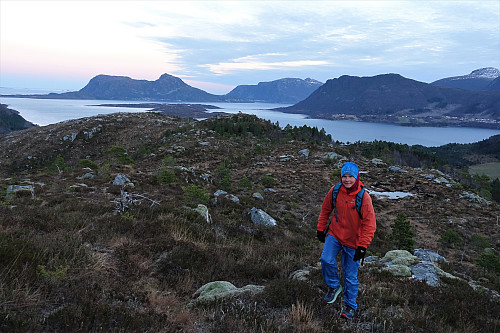 Fin start på dagen med en tur på Åsen.